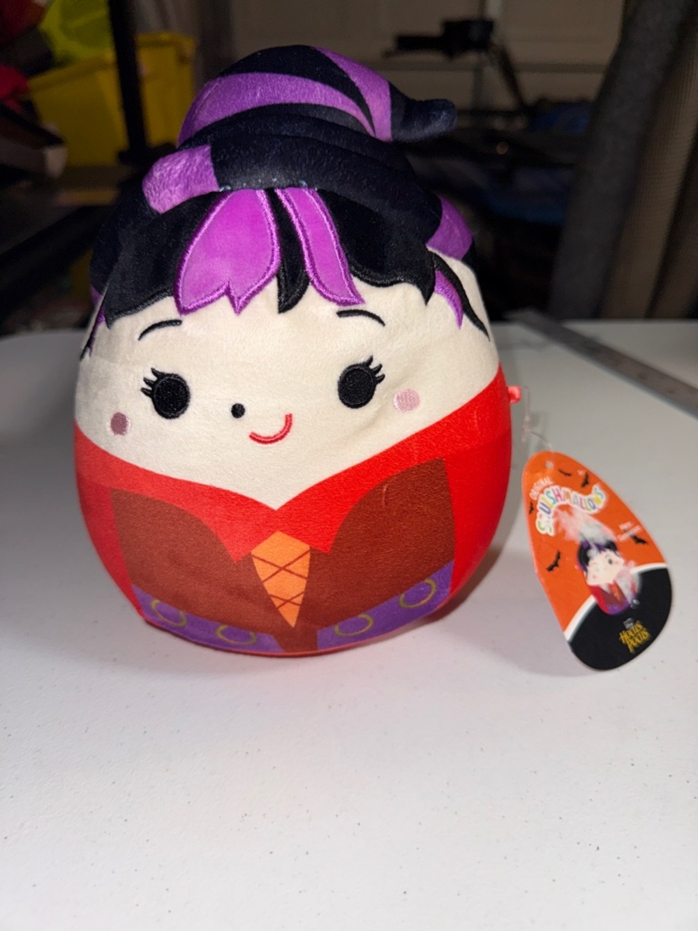 Squishmallows Mary‎ Sanderson Hocus Pocus Disney 8 Inch Plush Halloween 2023 NEW